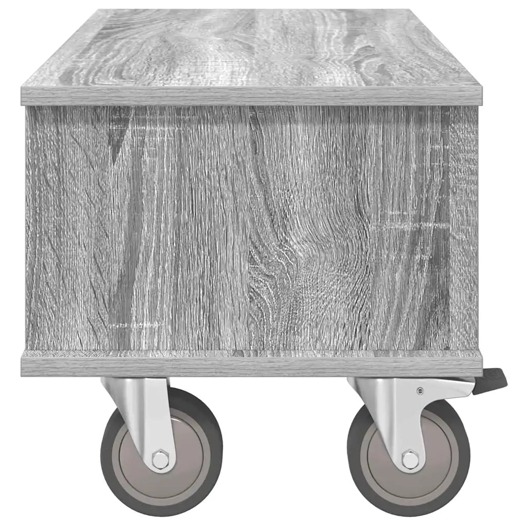 Supporto TV 68,5 x 35 x 35 cm Grigio Sonoma 891045