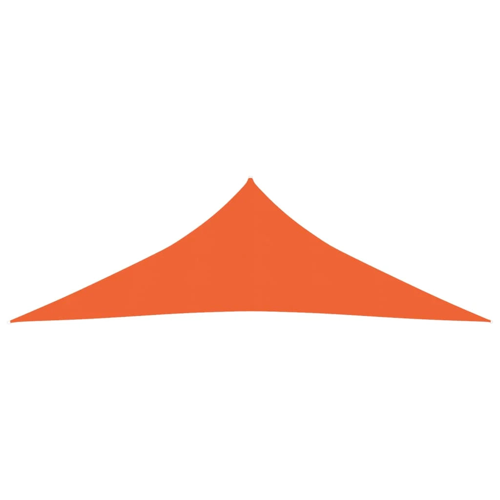 Vela ombreggiante 160 g/m² arancione 3 x 3 x 4,2 m HDPE 02_0009245