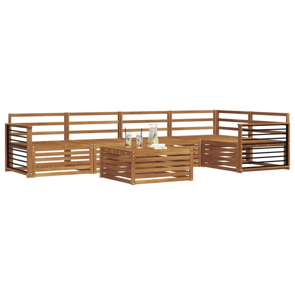 Set di divani da esterno 6 pcs Naturale 3373509