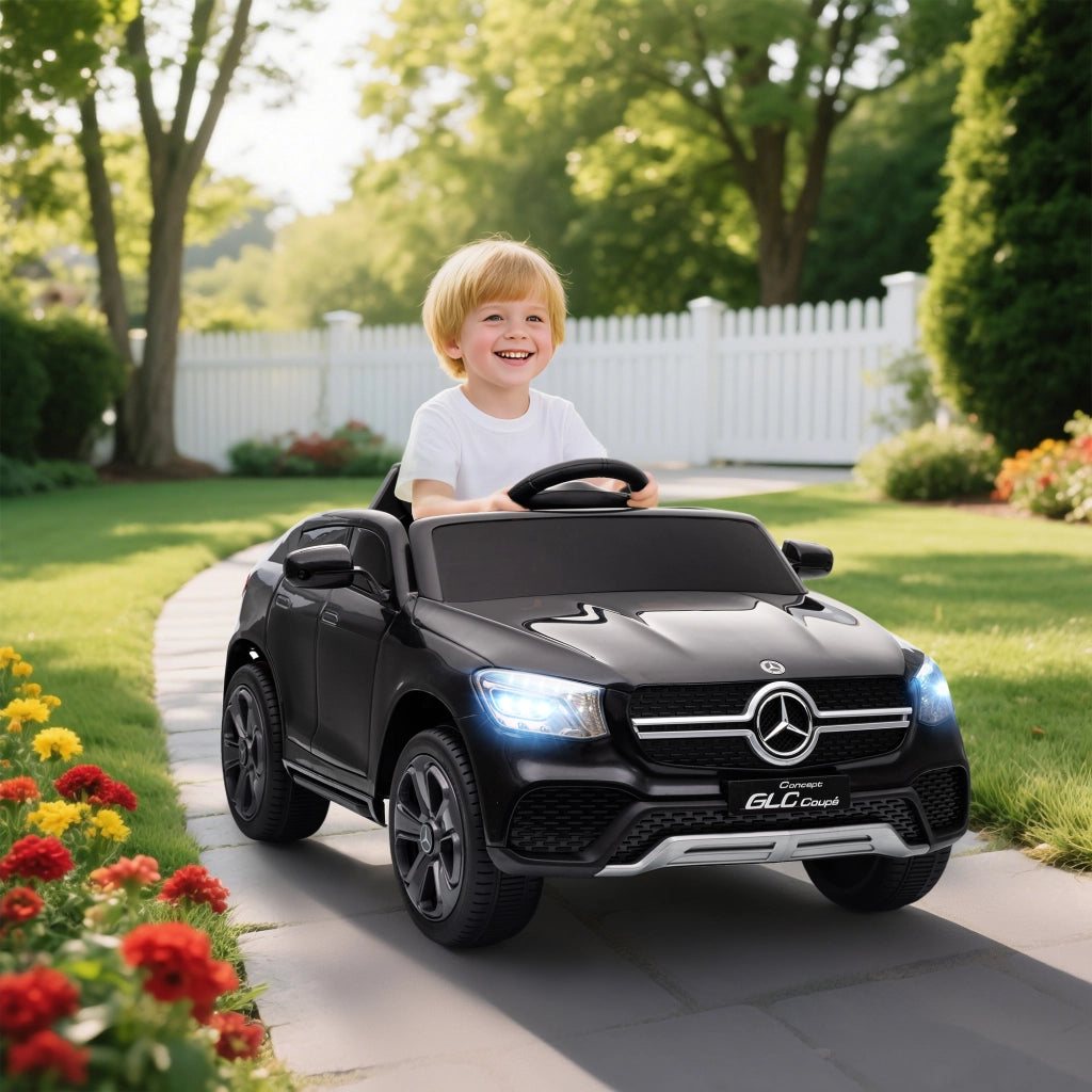 Auto elettrica per bambini con telecomando 2,4G ¨C zephmum ¨C 105x68x50cm nero