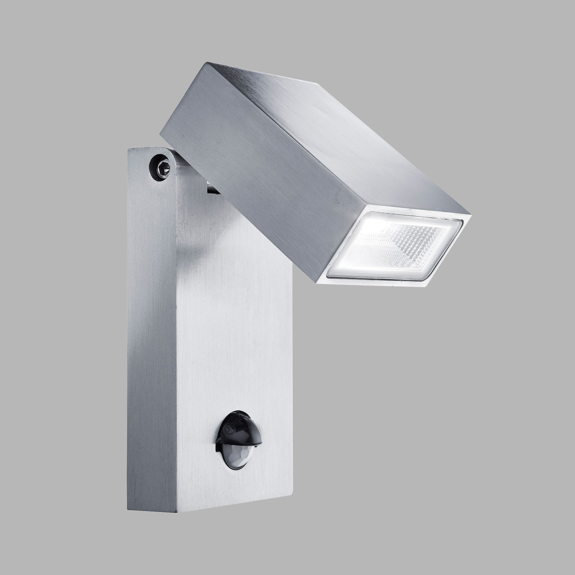 Applique Moderna Metro Alluminio Cromo Vetro Led 10W 4000K