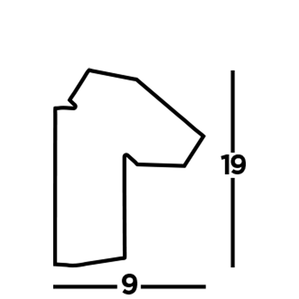 Applique Moderna Metro Alluminio Cromo Vetro Led 10W 4000K