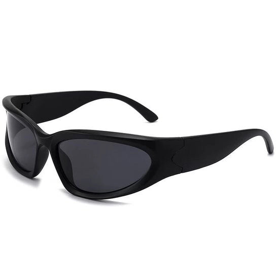 Solella per occhiali da sole a copertura totale per uomo e donna, stile anni 2000, occhiali da sole a rete, parasole per bicicletta sportivo, protezione UV 400.