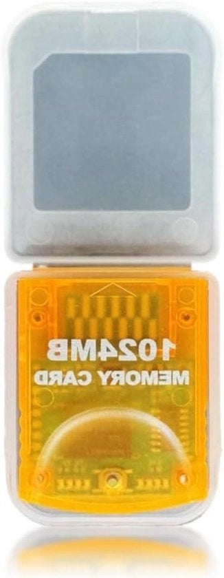Carta di memoria per Nintendo GameCube e Wii - Capacità 1024 MB - Carta di memoria per giochi - Espandibile memoria