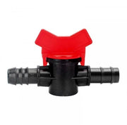 Regolatore di flusso idrico in plastica - Valvola di chiusura dell'irrigazione - Regolatore di flusso idrico - Adatto per tubi di 12 mm/16 mm - Adatto per acquari - Impianto di irrigazione automatico - Valvola di chiusura dell'acqua