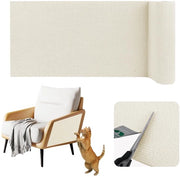 Matto autoadesivo per gatti, parete autoadesiva per gatti, parete di protezione per gatti (beige, 40 cm x 2 m)