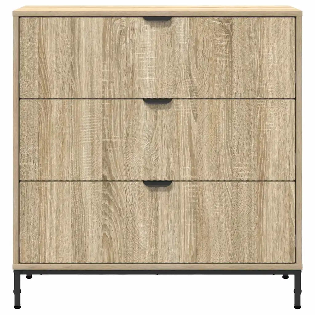 Credenza Rovere Sonoma 79,5 x 33 x 82 cm Legno multistrato 883436