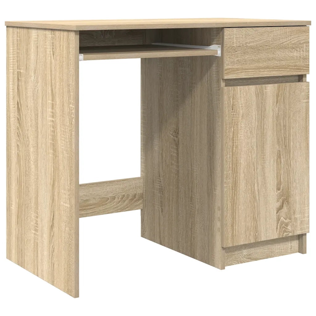 Scrivania Rovere Sonoma 86x49x76 cm in Legno Multistrato 861825