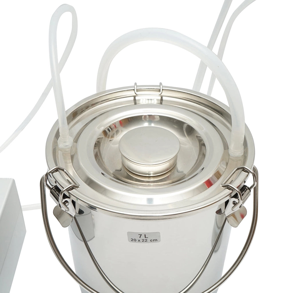 MUNGITRICE 60W con 1 postazione per mucche, serbatoio in acciaio inox da 5L