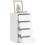 Cassettiera Bianca 40x41x76 cm in Legno Multistrato 852861
