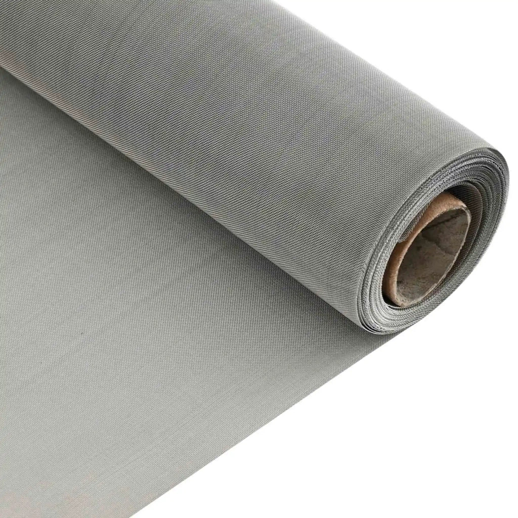 Rete per schermatura 120 x 500 cm 60 Mesh Argento 42039578