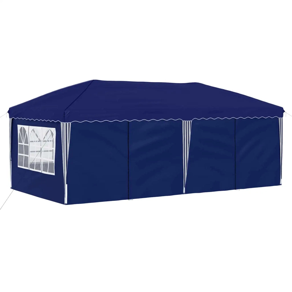 Tenda per feste a pop-up-Gazebo 575 x 288 x 245 cm Blu