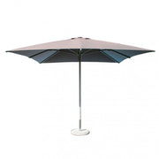 Ombrellone da Giardino 3x3 m Palo Ø48 mm Brian in Alluminio Tortora