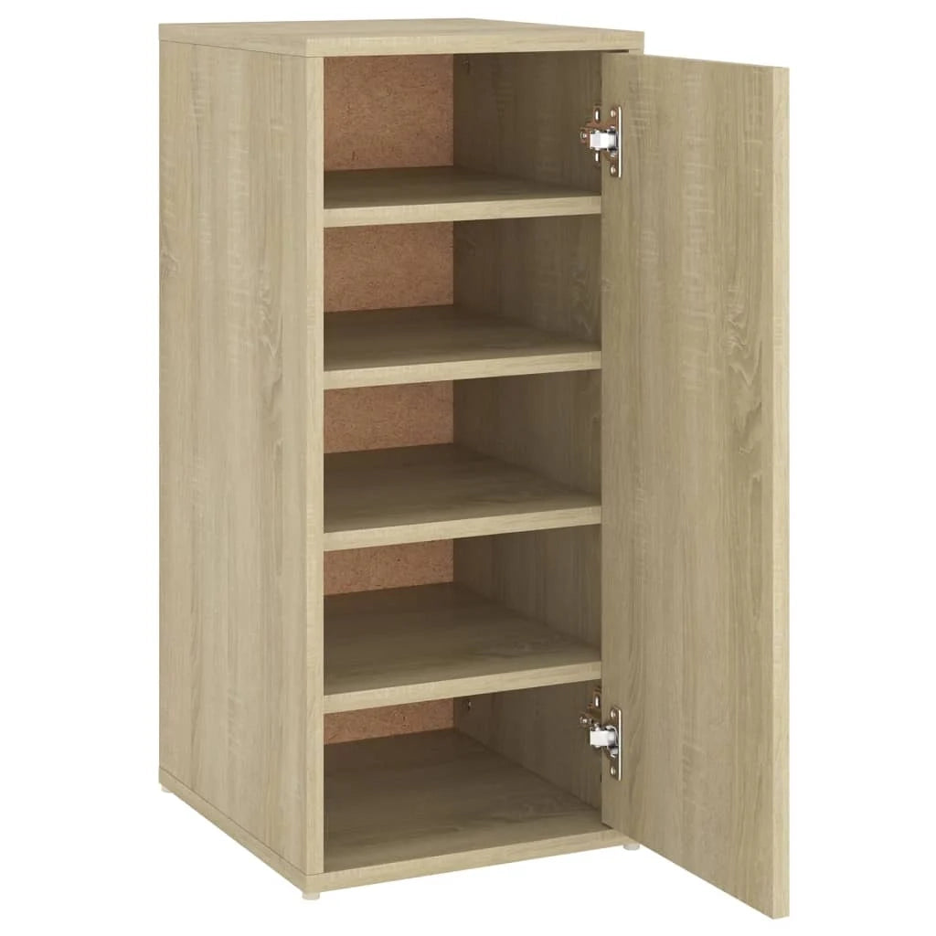 Scarpiera mobile contenitore per scarpe mobile per ingresso/corridoio/soggiorno design Sonoma 32 x 35 x 70 cm truciolato marrone 02_0021694