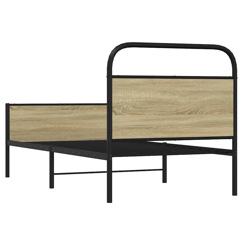 Giroletto senza Materasso Rovere Sonoma 80x200 cm in Truciolato 4100437