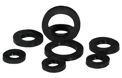 GUARNIZIONE PER RACCORDI SANITARI IN GOMMA T.M.- 3/8  mm. 2,5- G.M.P- pezzi 100