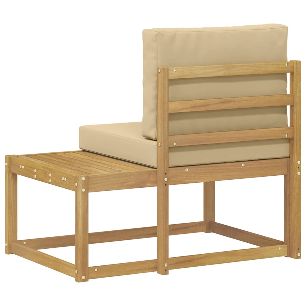 Divano da Esterno con cuscino Bianco 91 x 63 x 73 cm 901481