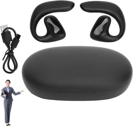 Oordoppi in Cuffia con Traduzione in 144 Lingue e Bluetooth - Alta Precisione e Alta Qualità Audio HD - Lunga Durata Batteria - Compatibile con iOS e Android
