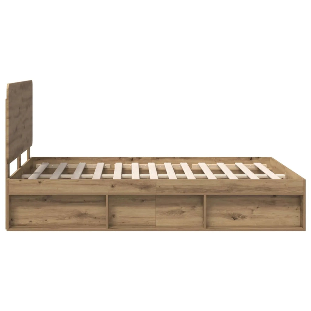 Struttura del letto-Giroletto Rovere Artigianale 150 x 200 cm 344456