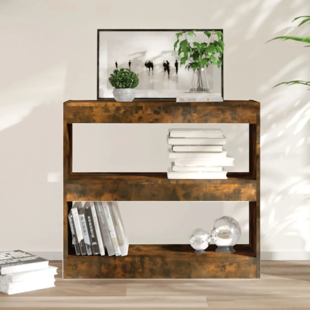 Libreria/Divisorio Rovere Fumo 80x30x72 cm 813614