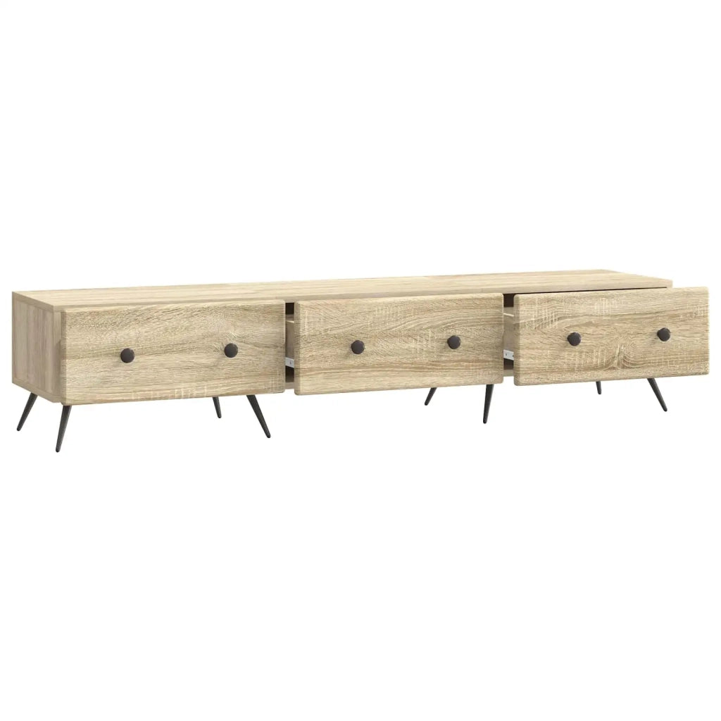 Mobile TV Rovere Sonoma 147 x 34,5 x 30 cm Legno ingegnerizzato 895627