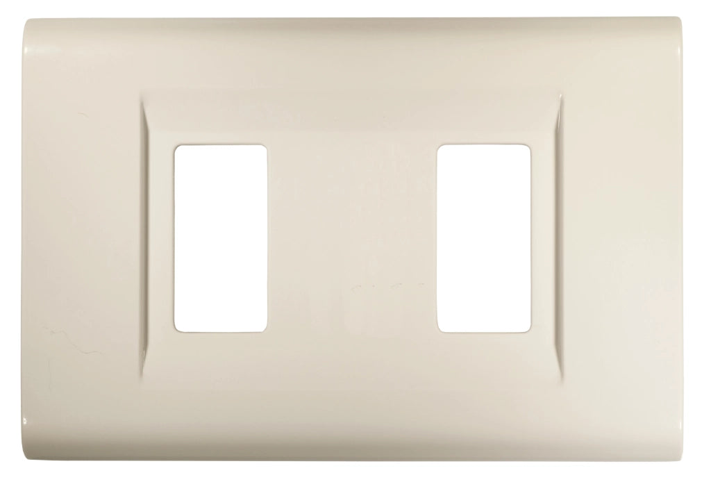 Feb Elettrica PLACCA CLICK  col. Bianco 2 posti