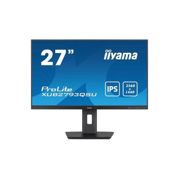 Iiyama xub2793qsu-b7 monitor pc 68,6 cm (27") 2560 x 1140 pixel wide quad hd led nero - 157270