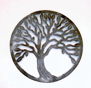 Sostegno in ghisa a forma di albero grigio - decorativo e duraturo