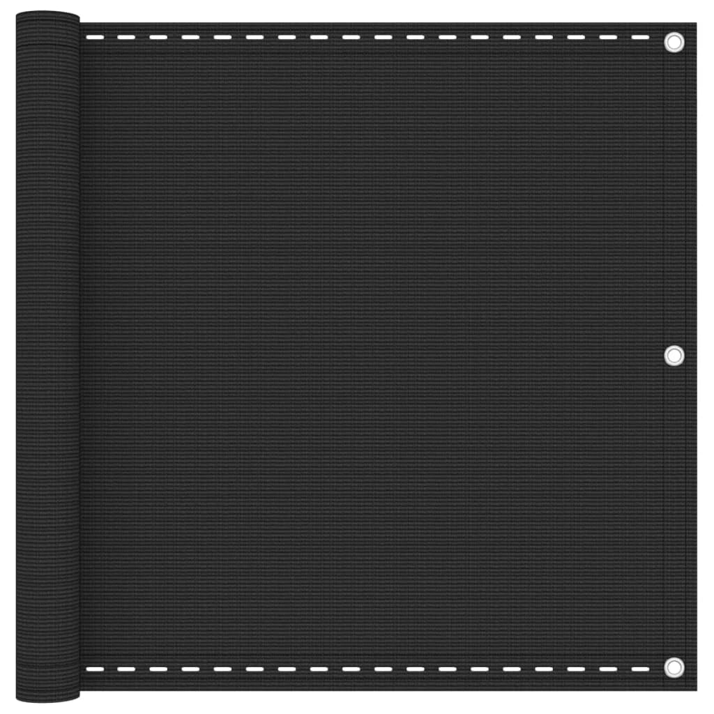 Schermo frangivista per balcone frangivista 90 x 300 cm HDPE antracite 02_0009973