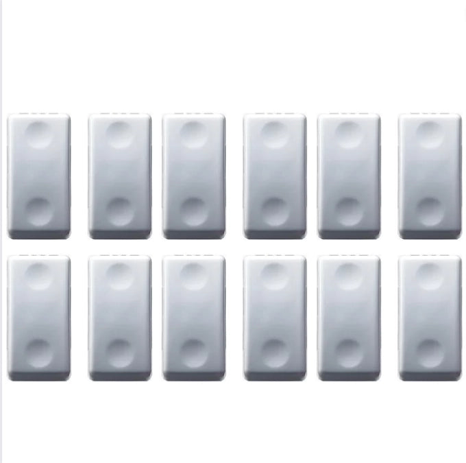 Pulsante unipolare 10 ampere serie gewiss gw20510 pezzi 12