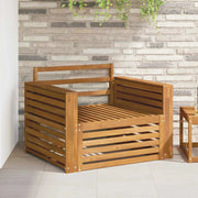 2 Pezzo Divano da esterno Naturale 3436399