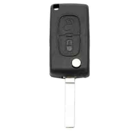 GUSCIO PER CHIAVE AUTO CITROEN/PEUGEOT 'VA2BRS2' 2 Bottoni