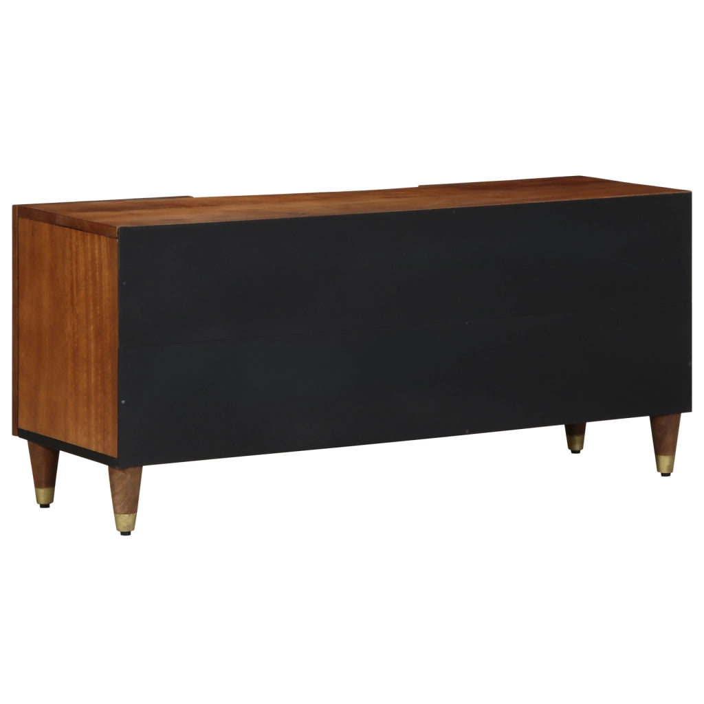 Mobile TV 105x33x46 cm in legno massello di mango