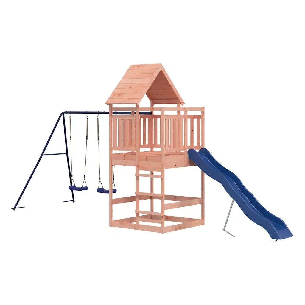 Set da Gioco da Esterno in Legno Massello di Douglas 3157019
