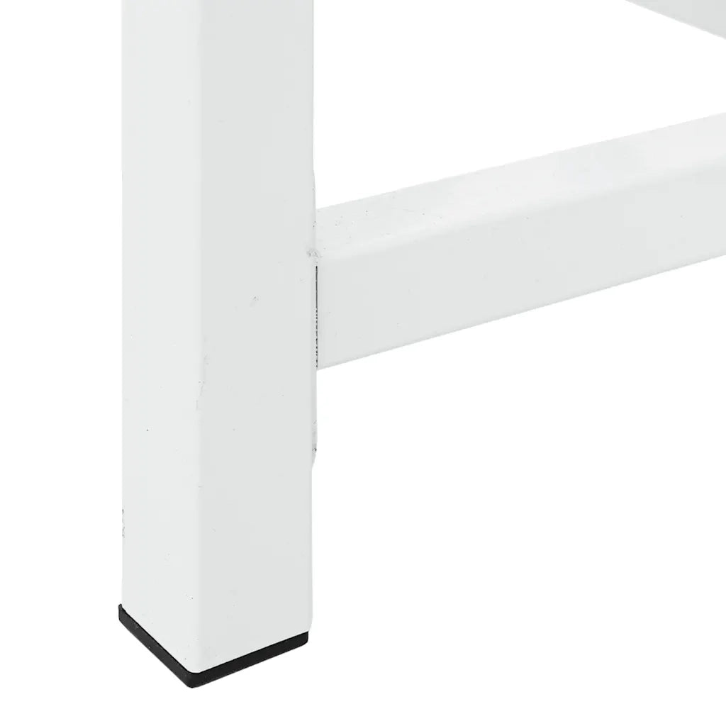 Supporto Lavatrice e Asciugatrice con Mensola Estraibile Bianco CFW2453524