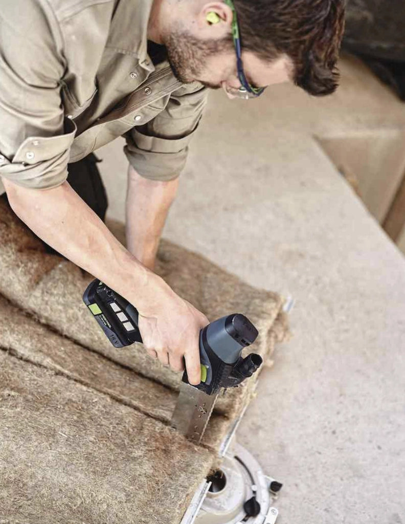 Sega per materiali isolanti FESTOOL ISC 240 EB-Basic (1 x 4,0 Ah + Systainer SYS3 M 237)