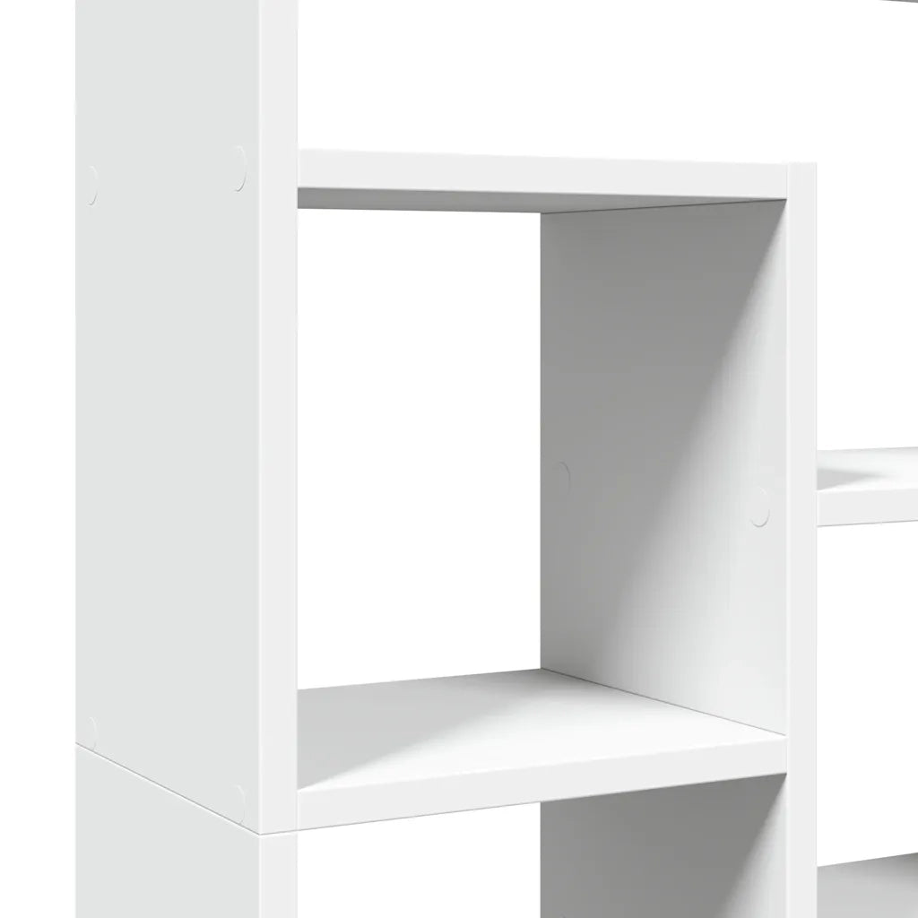 Libreria Bianca 72x20x120,5 cm in Truciolato 858156