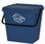 Secchio Differenziata Spazzatura Da 35 Litri Blu - Art Plast