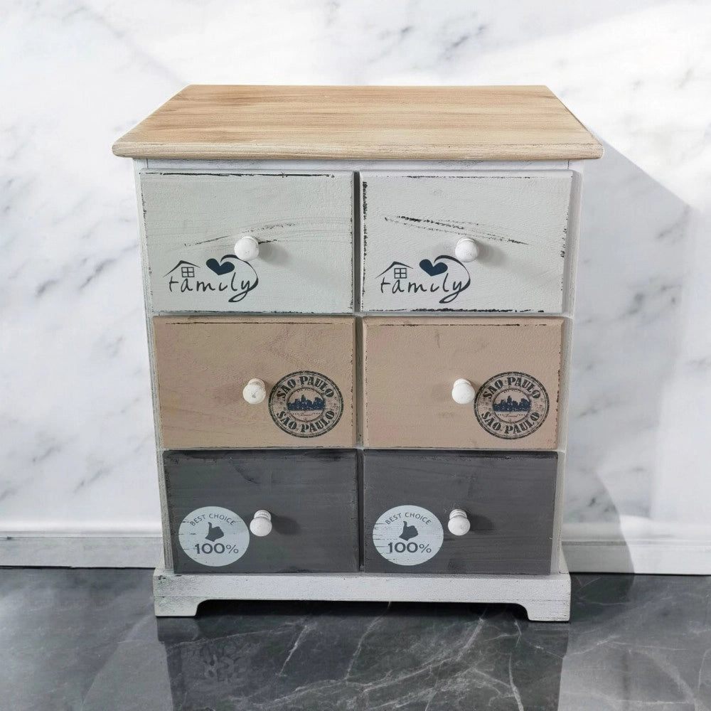MOBILETTO 6 CASSETTI BARTOLOME