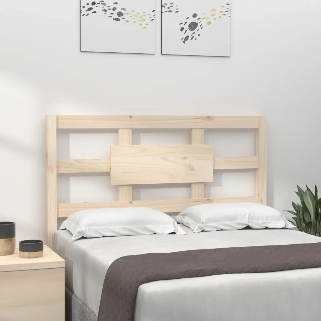 Testiera per Letto-Testata-Testiera Decorativa 95,5x4x100 cm Legno Massello di Pino 186438