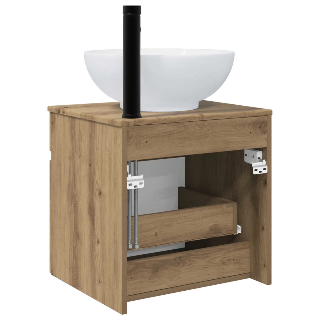Mobile lavabo da parete Rovere Artigianale 49 x 44,5 x 66,5 cm 890611