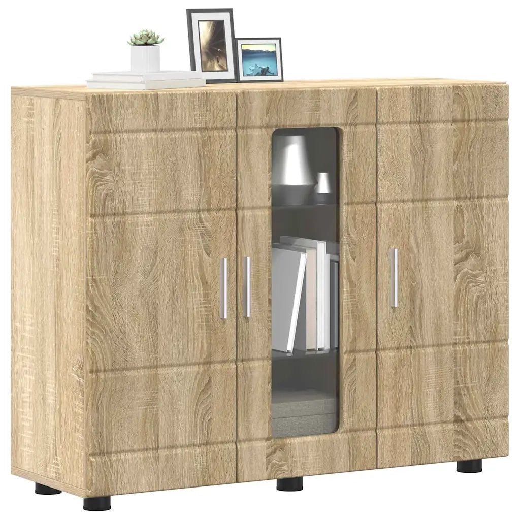 Credenza-Buffet-Armadio da cucina rovere sonoma 55,5 x 29 x 100 cm Legno multistrato
