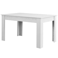 Tavolo da Pranzo Allungabile Estensibile 90x140 fino a 190 cm Bianco Frassinato