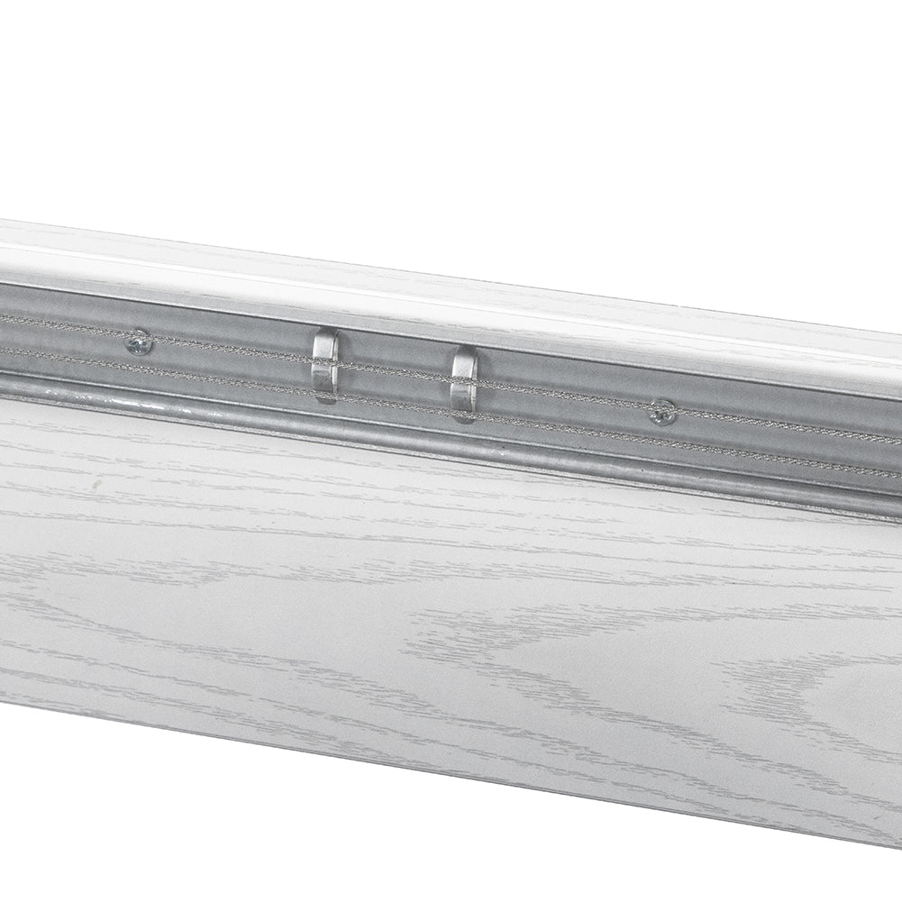 Tavolo da Pranzo Allungabile Estensibile 90x140 fino a 190 cm Bianco Frassinato