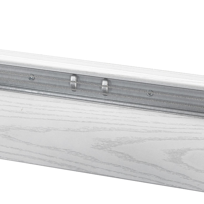 Tavolo da Pranzo Allungabile Estensibile 90x140 fino a 190 cm Bianco Frassinato