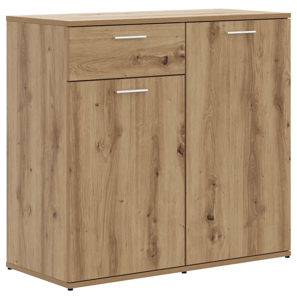 Credenza Rovere Artigianale 80x36x75 cm in Truciolato 856007