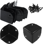 Set di 16 protezioni angolari in metallo da 1,5 pollici (circa 4,0 cm) per la protezione delle estremità delle scatole e delle confezioni di spedizione, adatte per scatole, confezioni di cartone e confezioni a pannelli (40 × 40 × 40 mm).