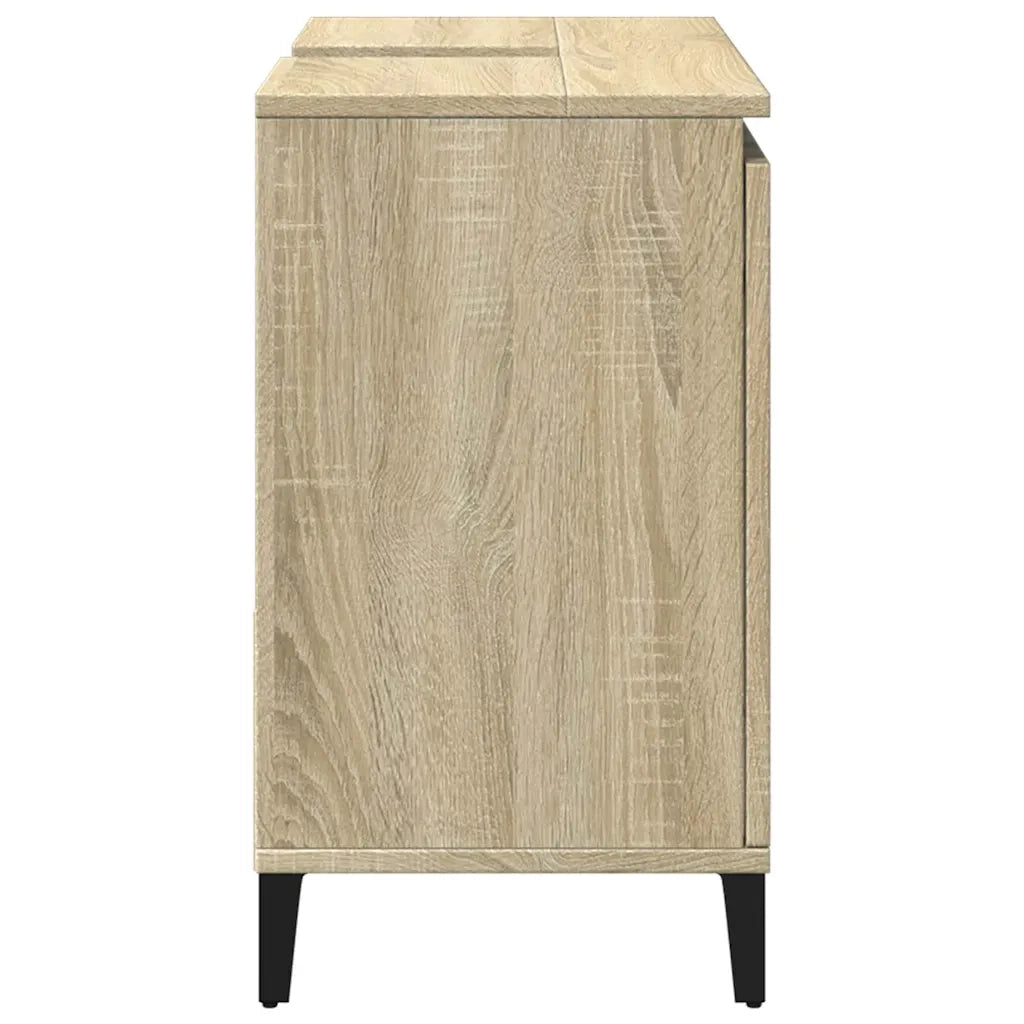 Armadietto da Bagno | Armadio da bagno Rovere Sonoma 65x33x60 cm Legno Multistrato