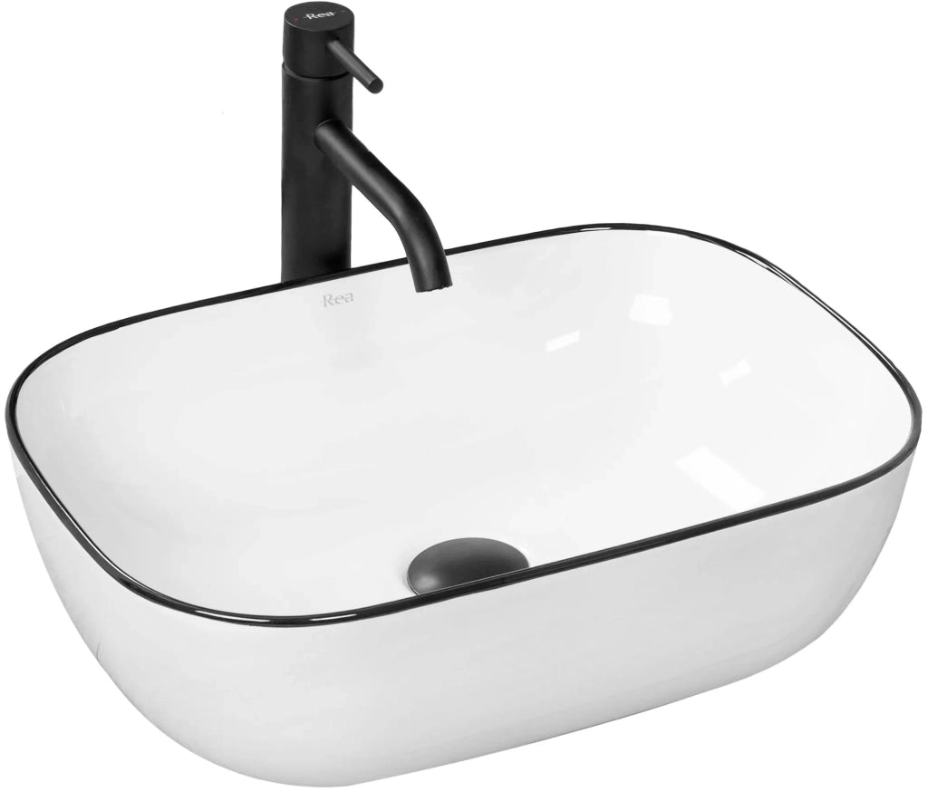 Lavabo Da Appoggio Rea Marbel