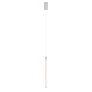 Lampadario A Sospensione Moderno Ray Alluminio Bianco Luce Led Integrato 20W